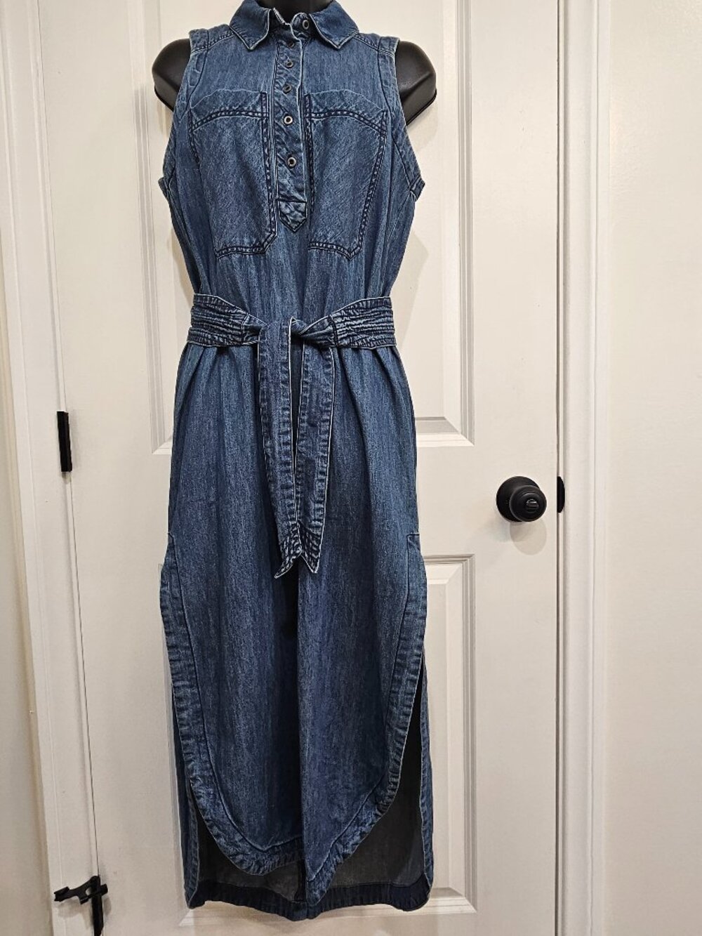 Free People Cecilia Maxi Shirt Dress